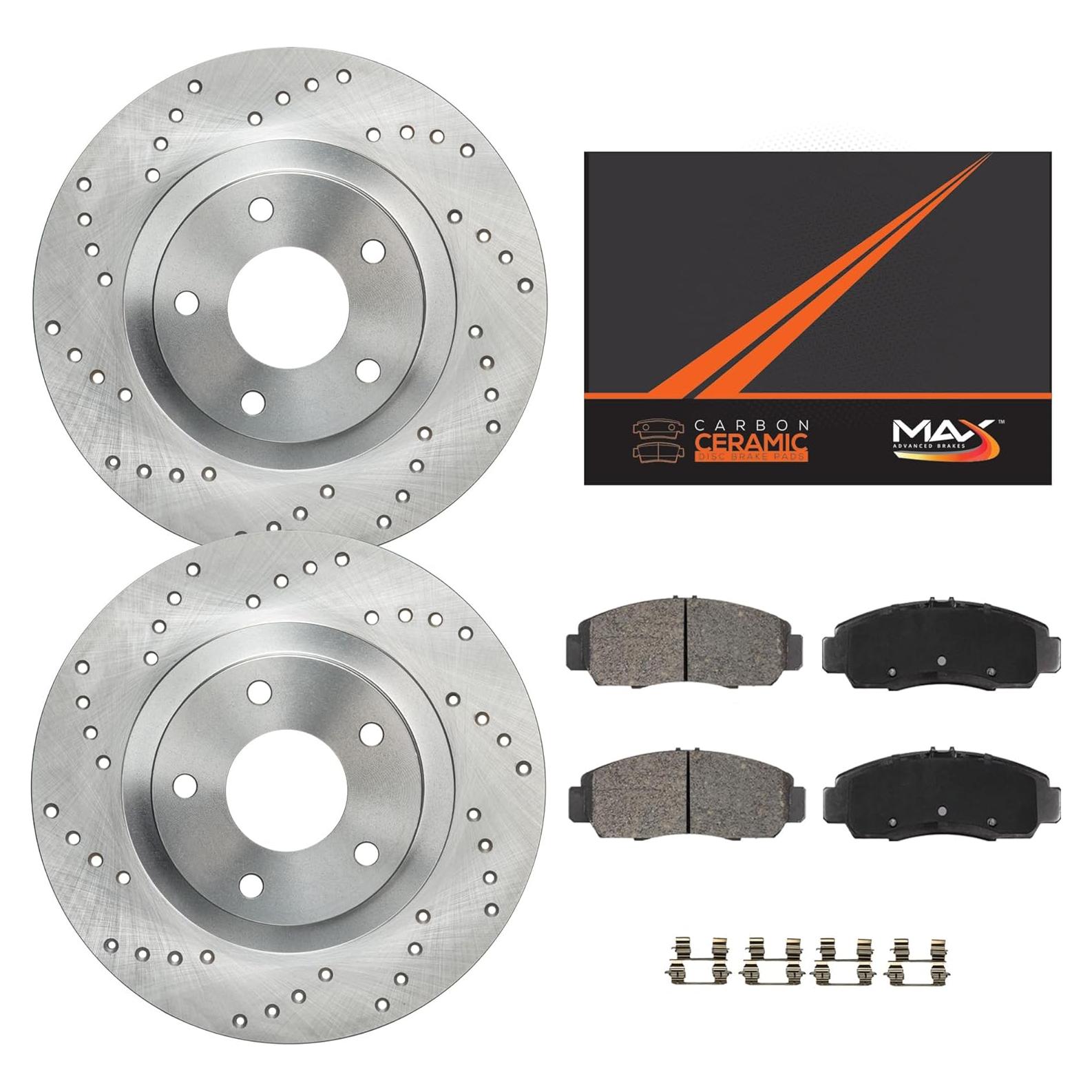 Kit de frenos delantero Max Advanced Brakes Toyota Corolla 2009-2019