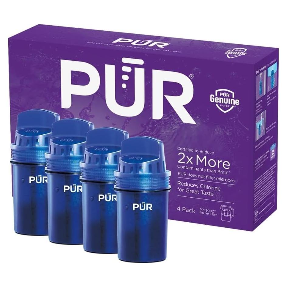 Filtro PUR Original 4-Pack para Jarra y Dispensador 2-en-1