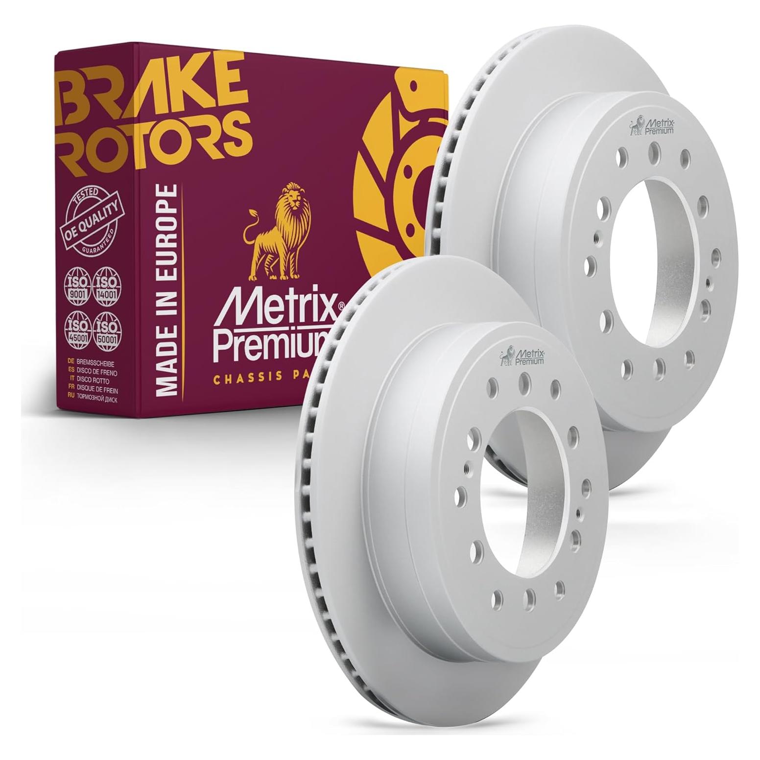 Disco de Freno Ventilado Metrix 312mm Trasero 2 Piezas Toyota/Lexus