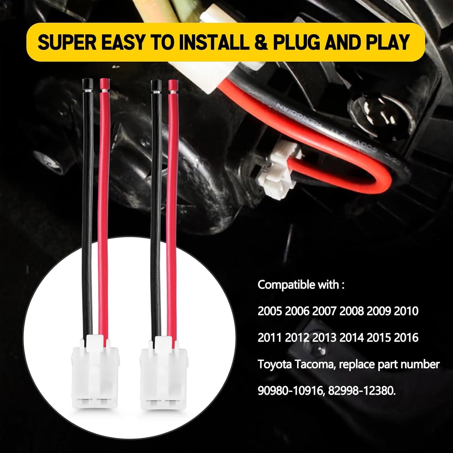 Conector Motor Ventilador Xislet 12AWG Toyota Tacoma 2005-2016