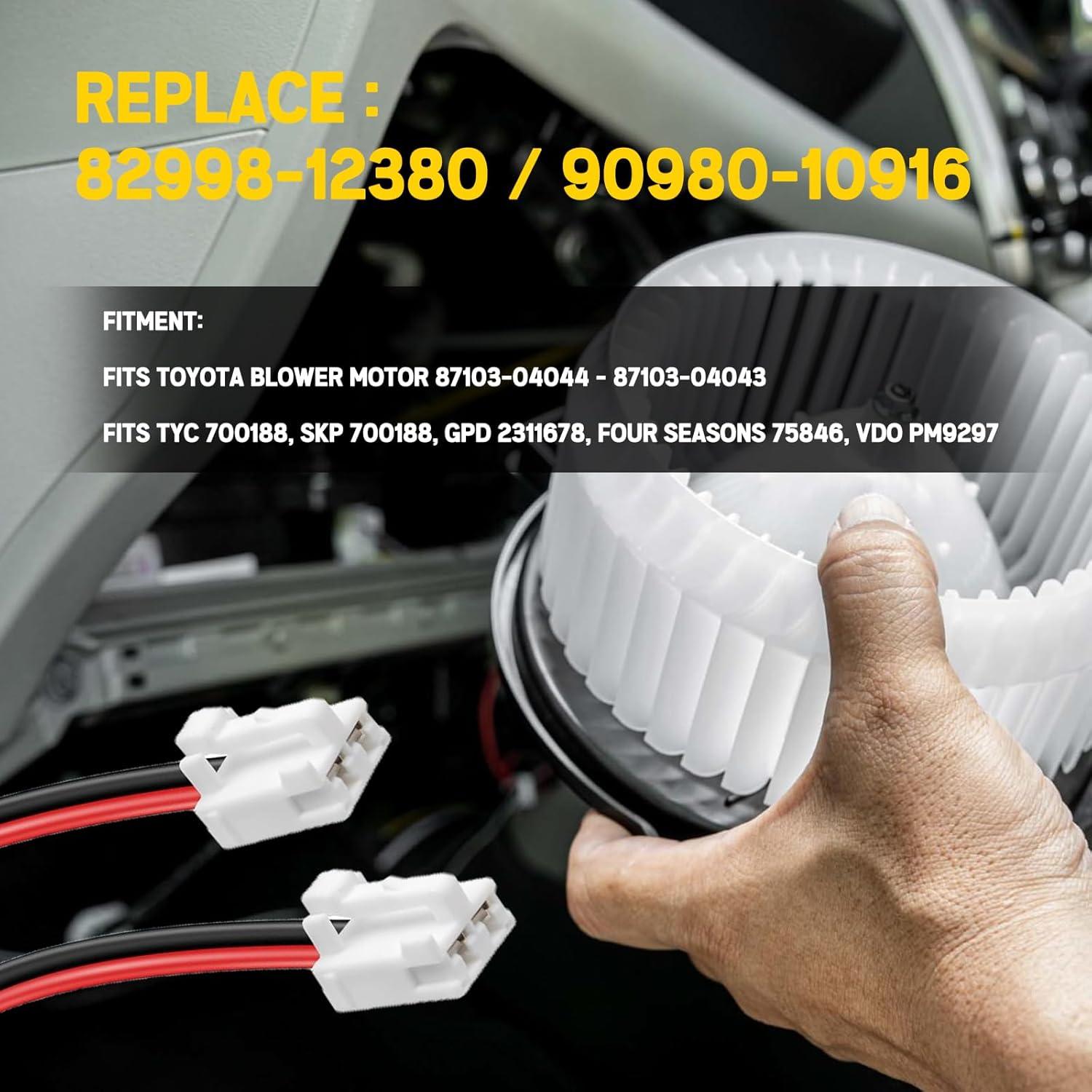 Conector Motor Ventilador Xislet 12AWG Toyota Tacoma 2005-2016