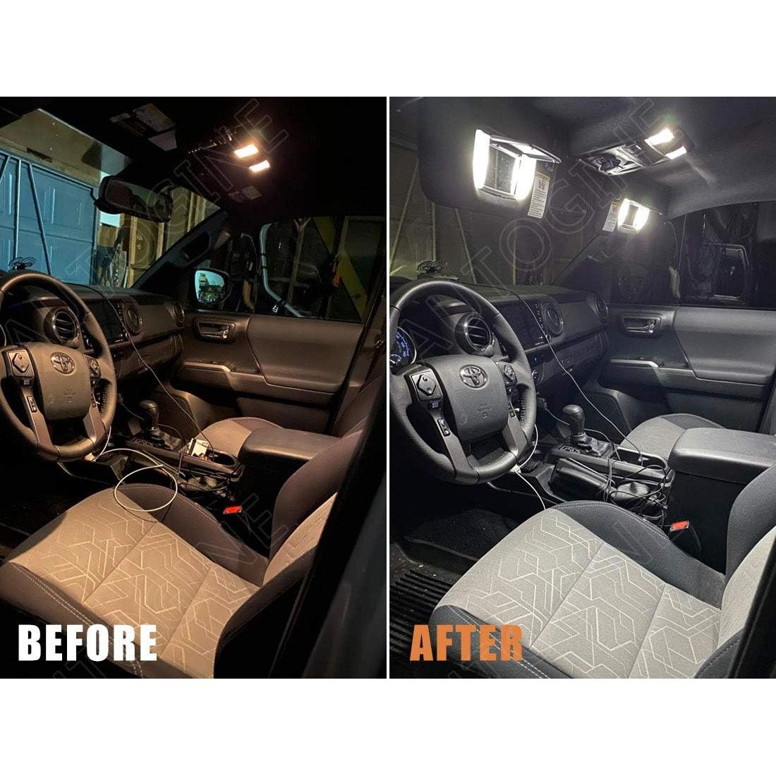 Kit Luz Interior LED Toyota Tacoma 2016-2022 6000K + Herramienta