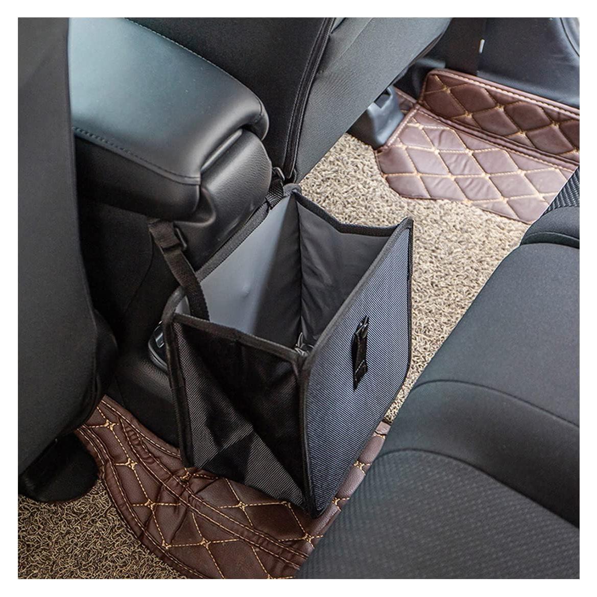 Cubo de Basura Plegable Fekey&JF 11L Impermeable Negro