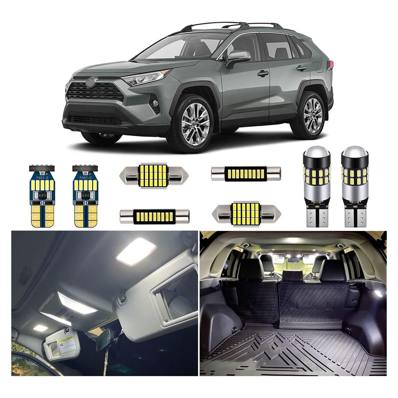 Kit de Luces LED Interior Toyota RAV4 2016-2022 AUTOGINE