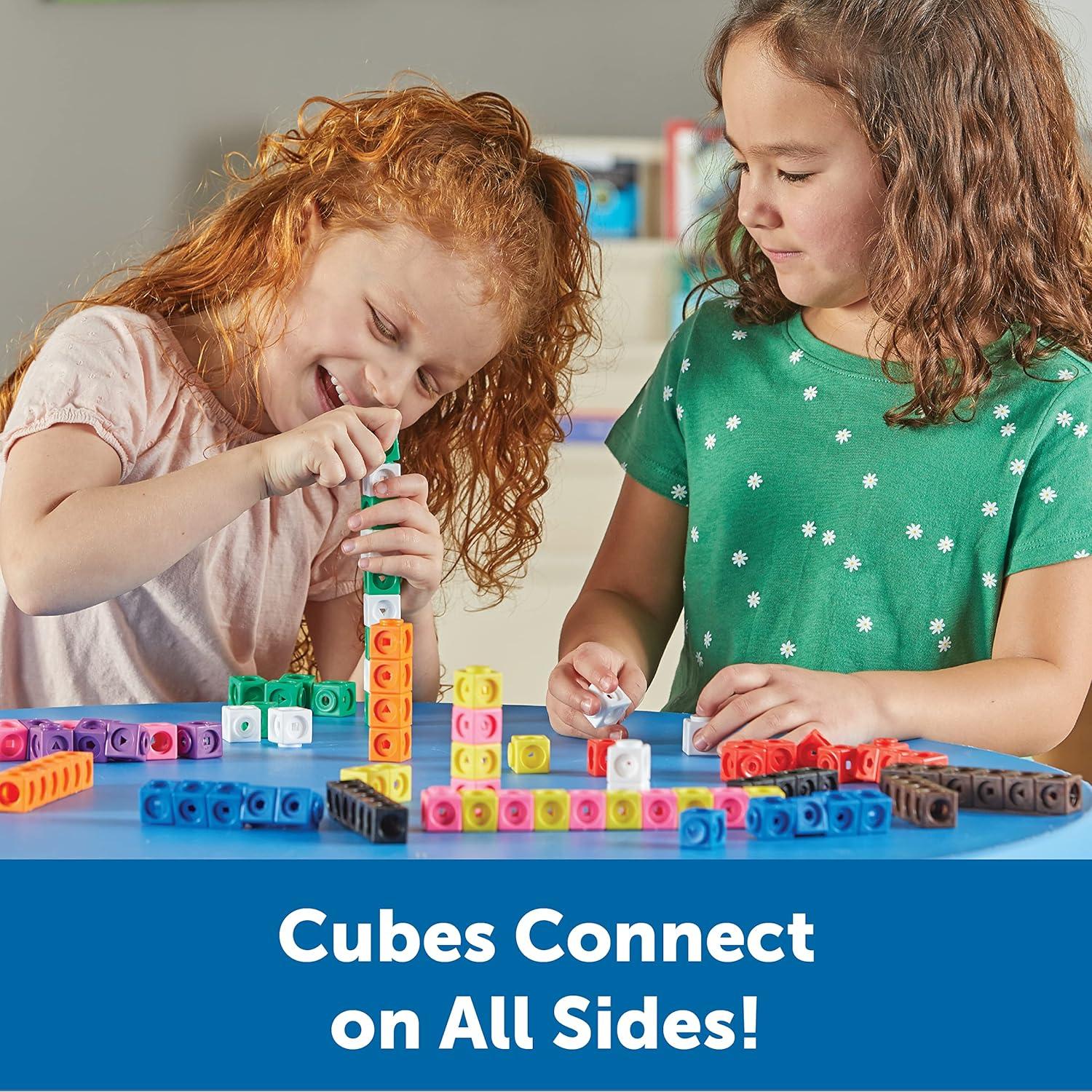 Cubos MathLink Learning Resources - Set 100 Cubos STEM 5+