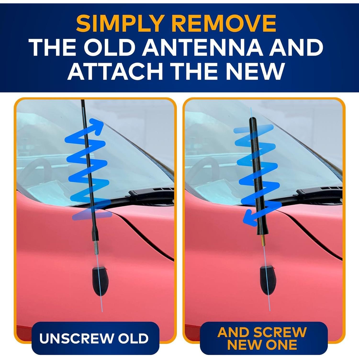 Mástil de Antena TN TrunkNets para Toyota Tundra 2007-2021