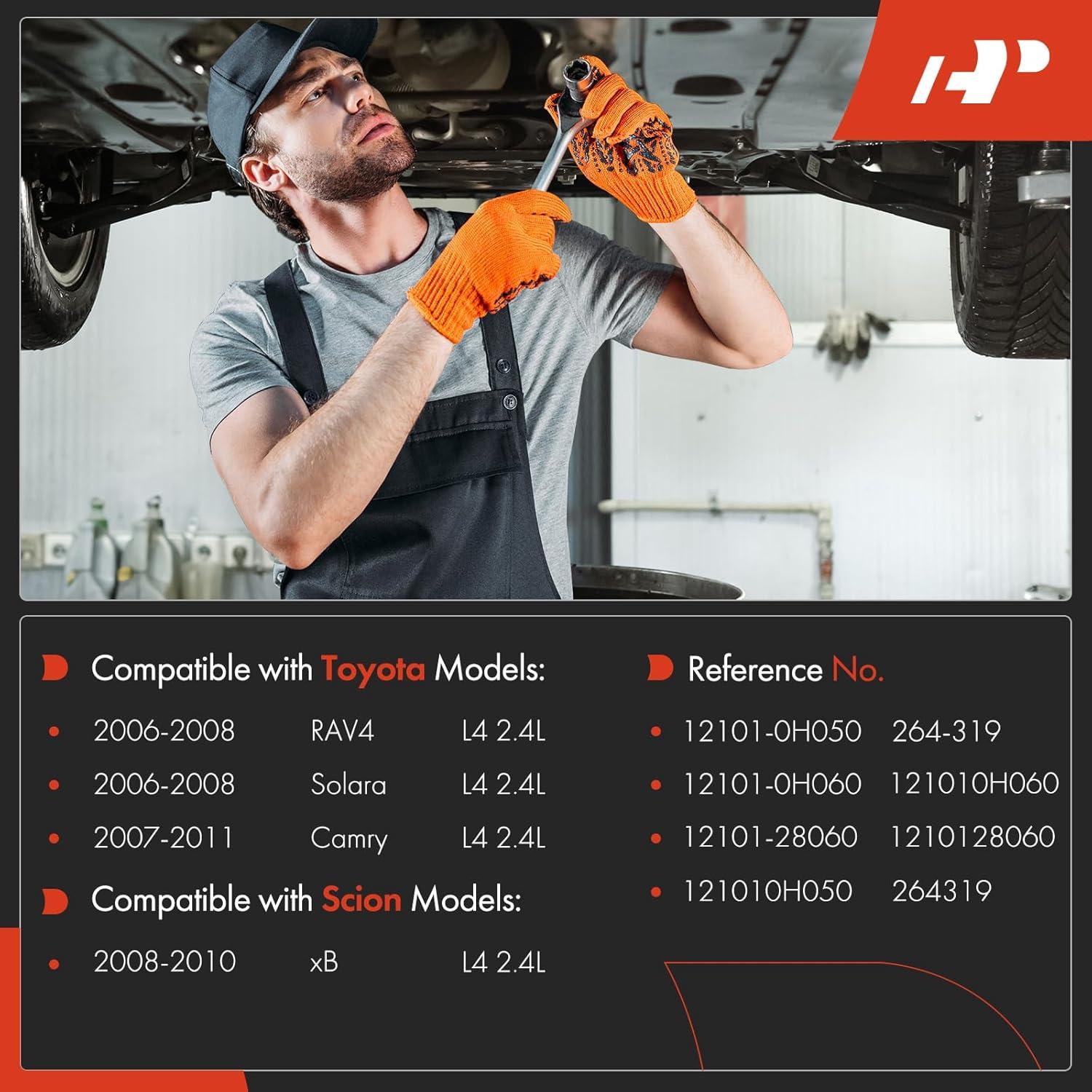 Cárter de Aceite A-Premium para Toyota 2.4L 2007-2012