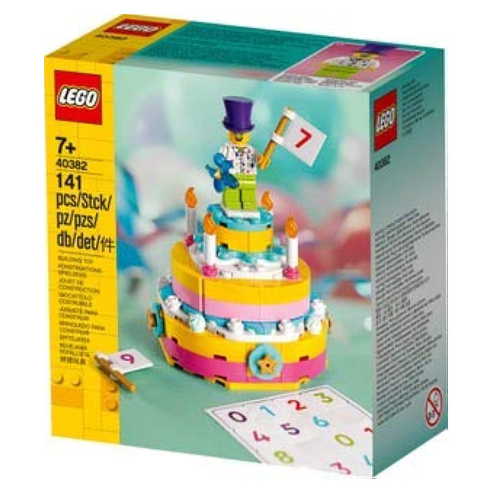 LEGO Set Pastel de Cumpleaños 40382 141 Piezas