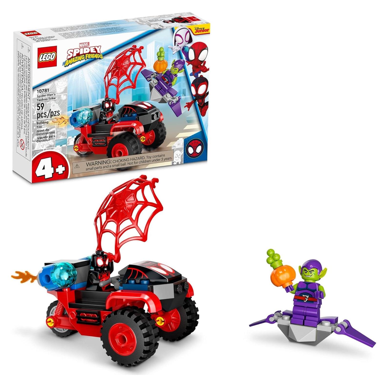 LEGO Spider-Man Miles Morales Triciclo 10781 Juguete 4+