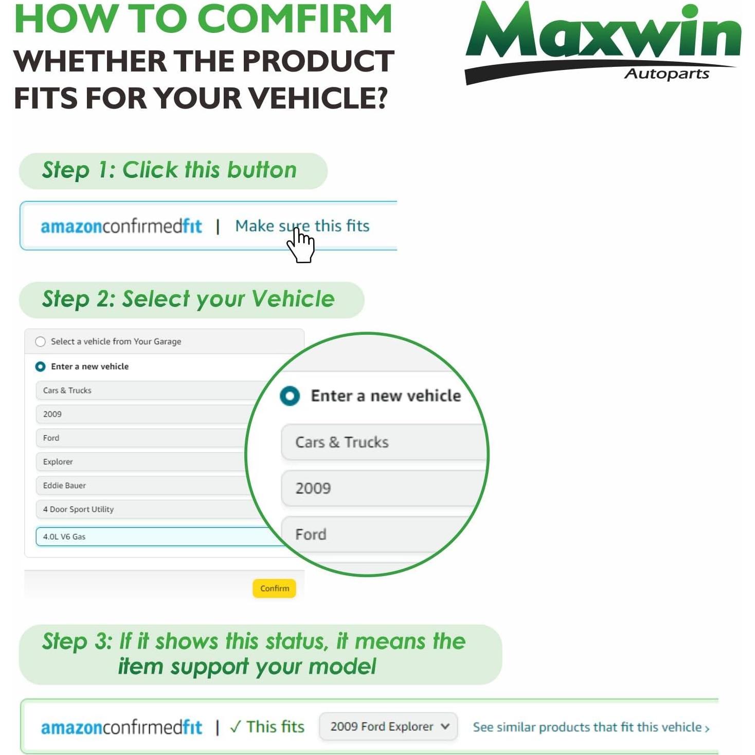 Junta de Colector de Escape MAXWIN MS93909 para Toyota y Chevrolet