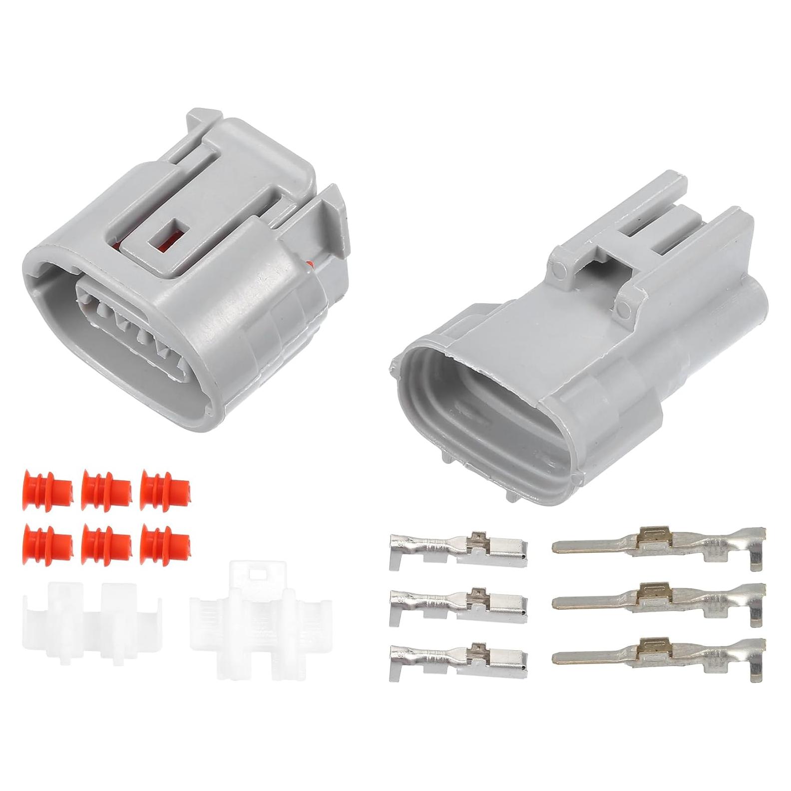 Conector Adaptador 3 Pines TS Toyota X AUTOHAUX Impermeable