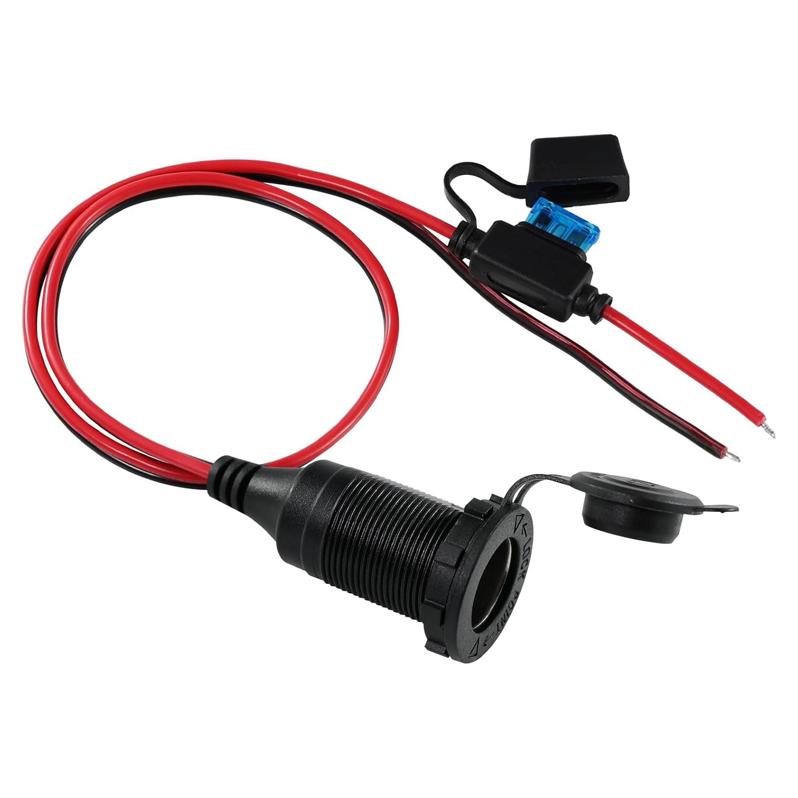 Toma de Encendedor 12V/24V SPARKING con Cable 60cm