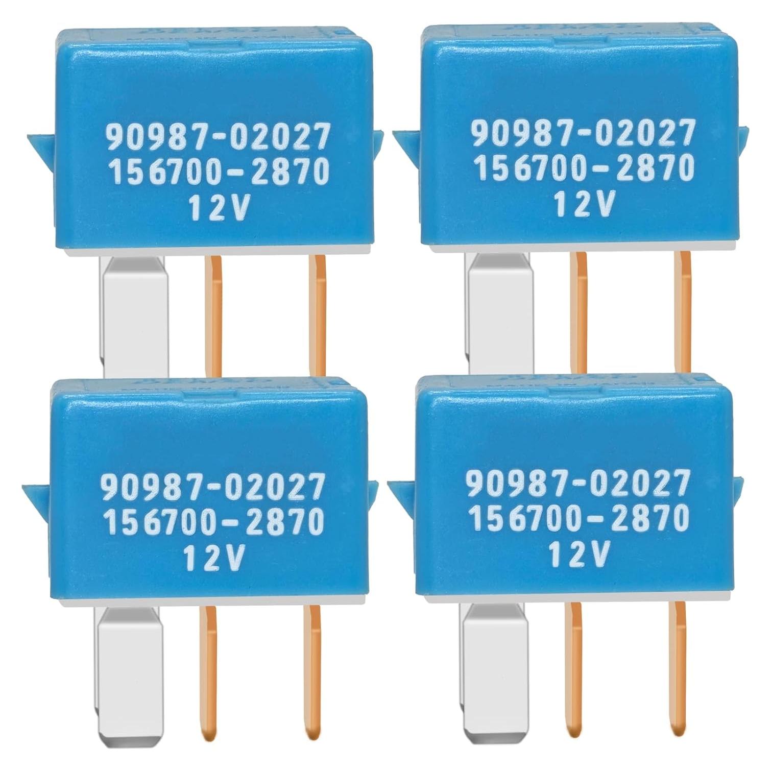 Kit de 4 Relés A/C OEM Toyota Lexus 90987-02027