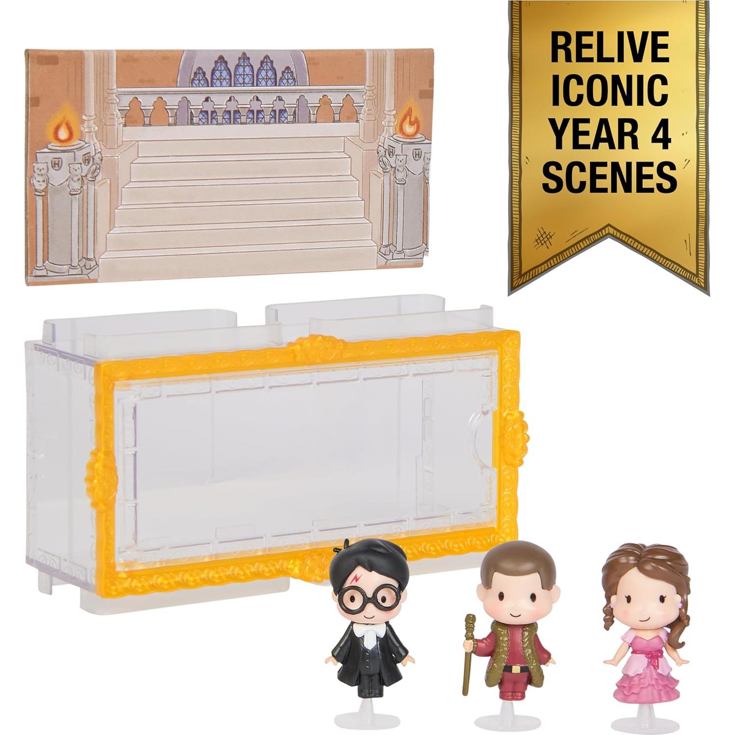 Set Figuras Micro Momentos Harry Potter Spin Master 3 Figuras