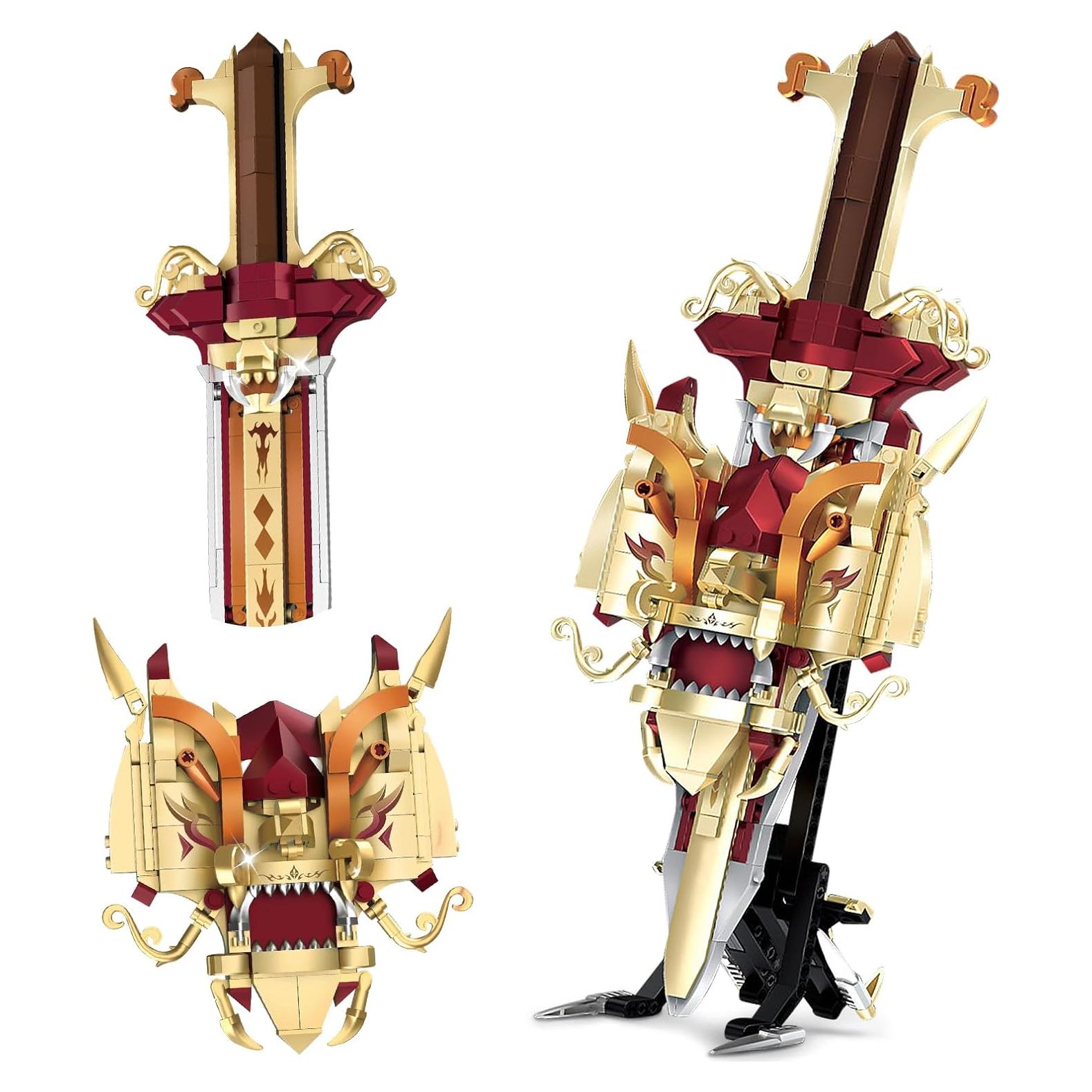 Juego de Bloques Espada Rey Arturo Finger Rock 502 PCS