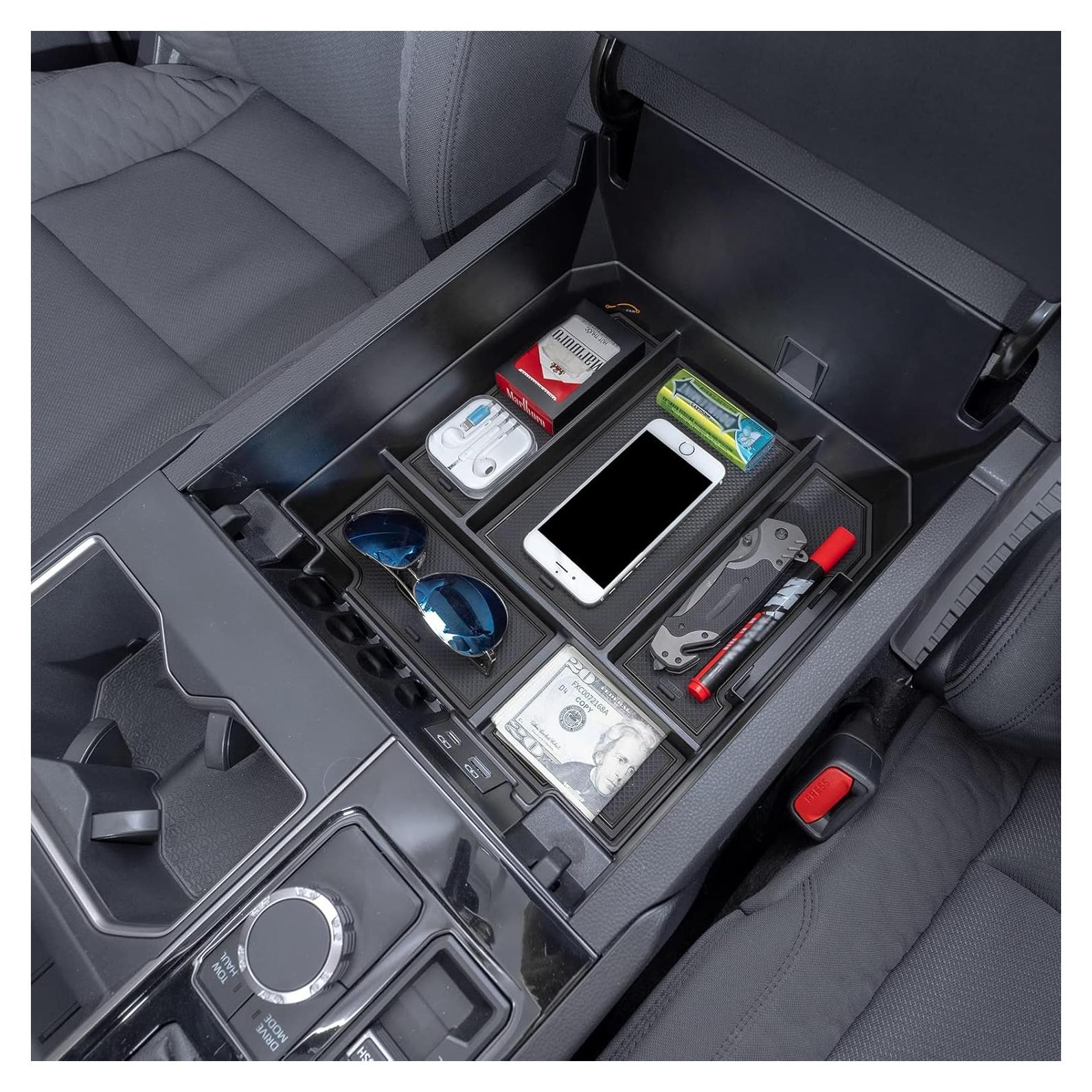 Organizador Consola Central JDMCAR para Toyota Tundra 2022-2025