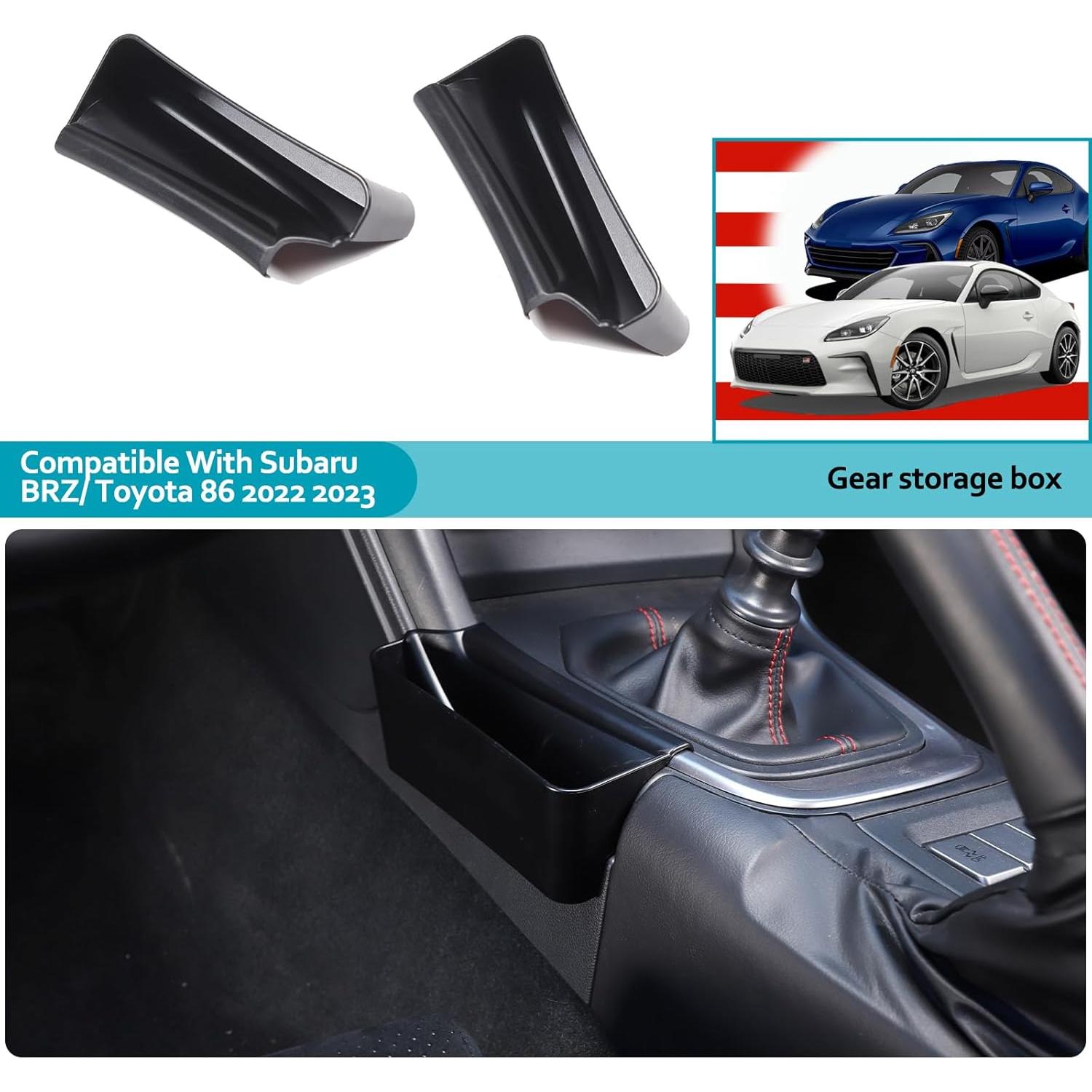 Caja de Almacenamiento CHEAYAR para Subaru BRZ y Toyota 86