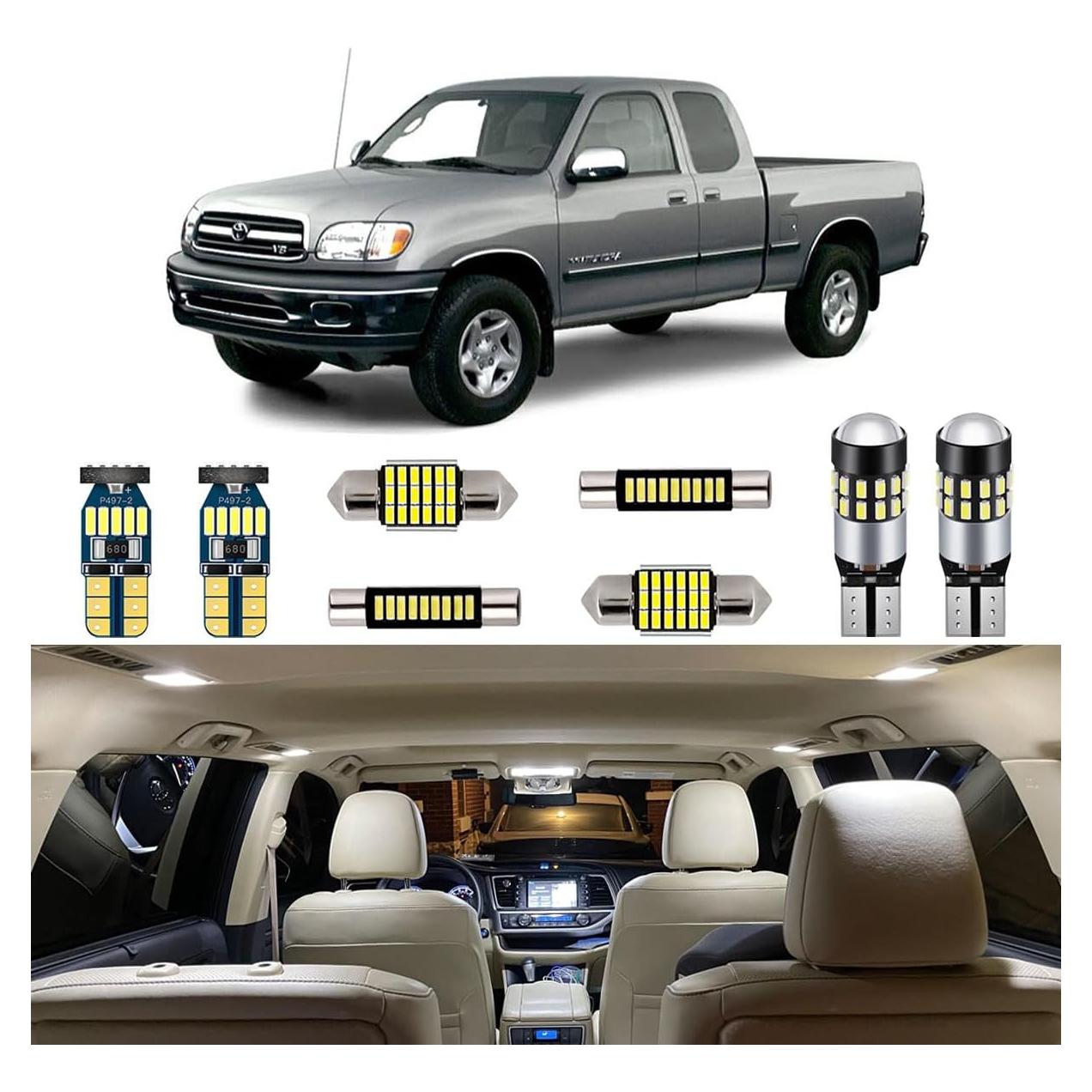 Kit Bombillas LED Interiores AUTOGINE Toyota Tundra 2000-2006