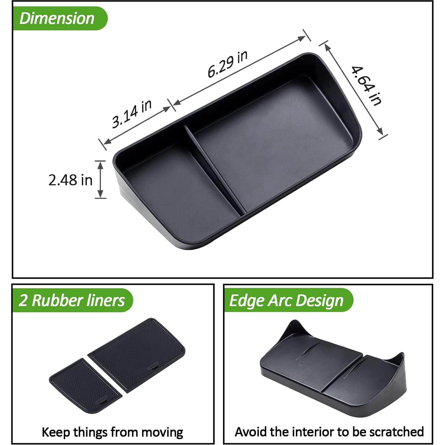 Bandeja de Consola Central TOPINSTALL para Toyota Rav4 2019-2025