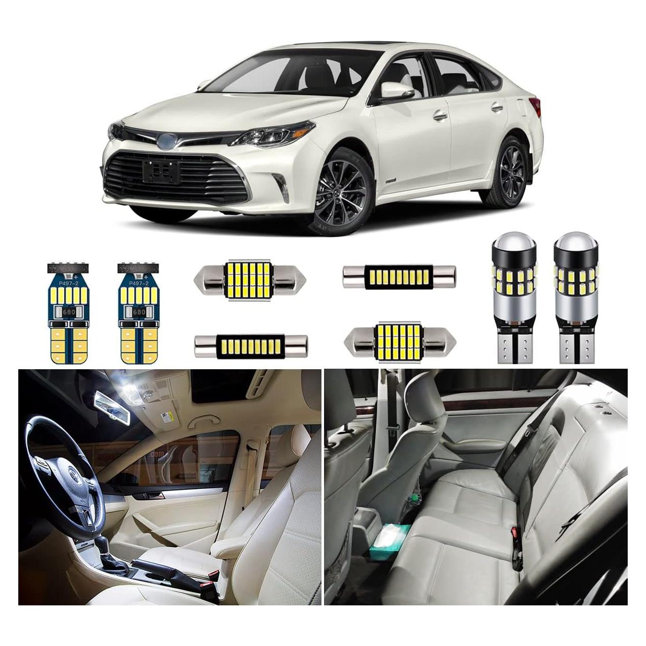 Kit de Luces LED Interiores AUTOGINE 13 Piezas Toyota Avalon 2013-2018