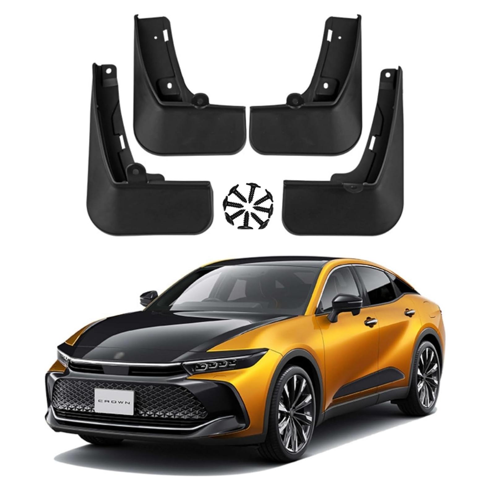 Guardabarros Kiopsom para Toyota Crown 2023-2025, PP, Fácil Instalación