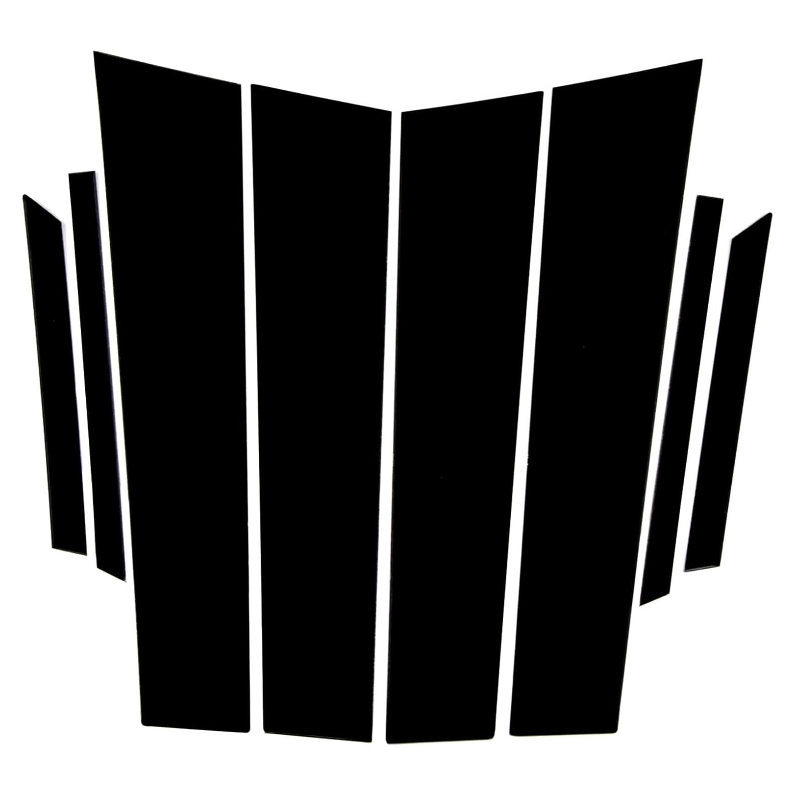 8PCS Cubierta de B-Pilares Ventana Toyota CHR 2018-2021