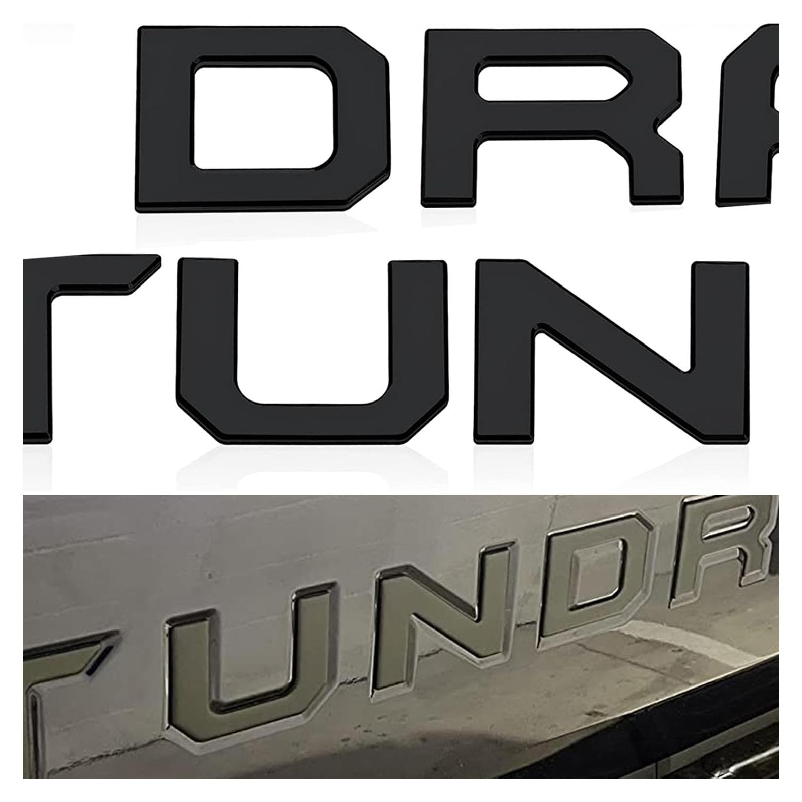 Letras de Inserción Pukonger para Puerta Trasera 2022-2025 3D Negro