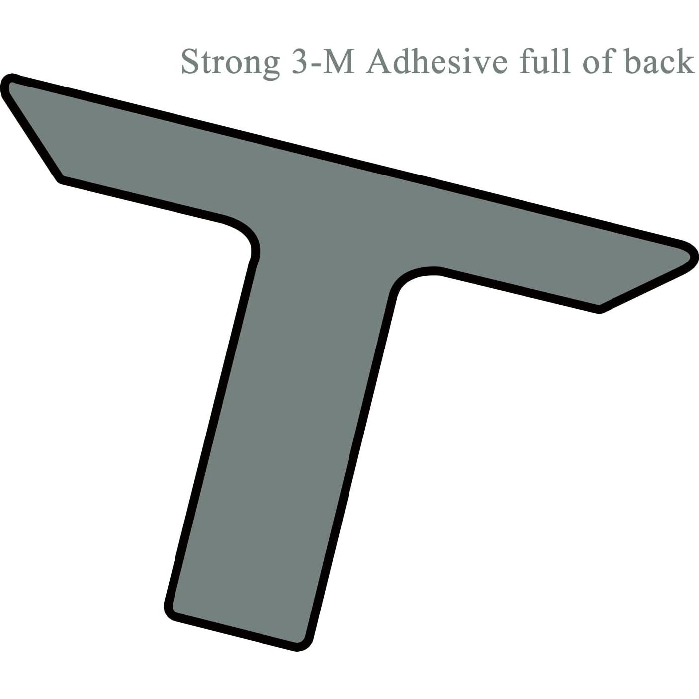 Letras de Inserción Pukonger para Puerta Trasera 2022-2025 3D Negro