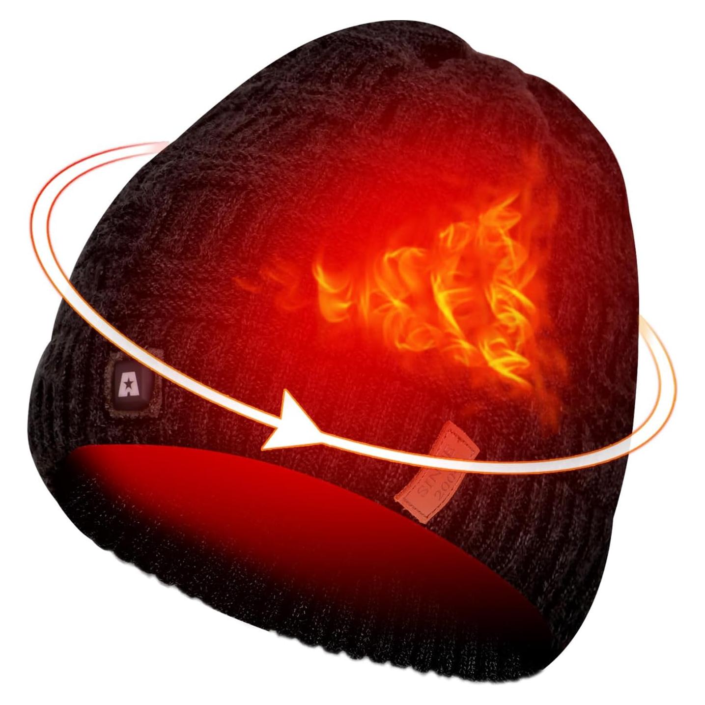 Gorro Térmico ARRIS Eléctrico con 3 Calentadores - Unisex