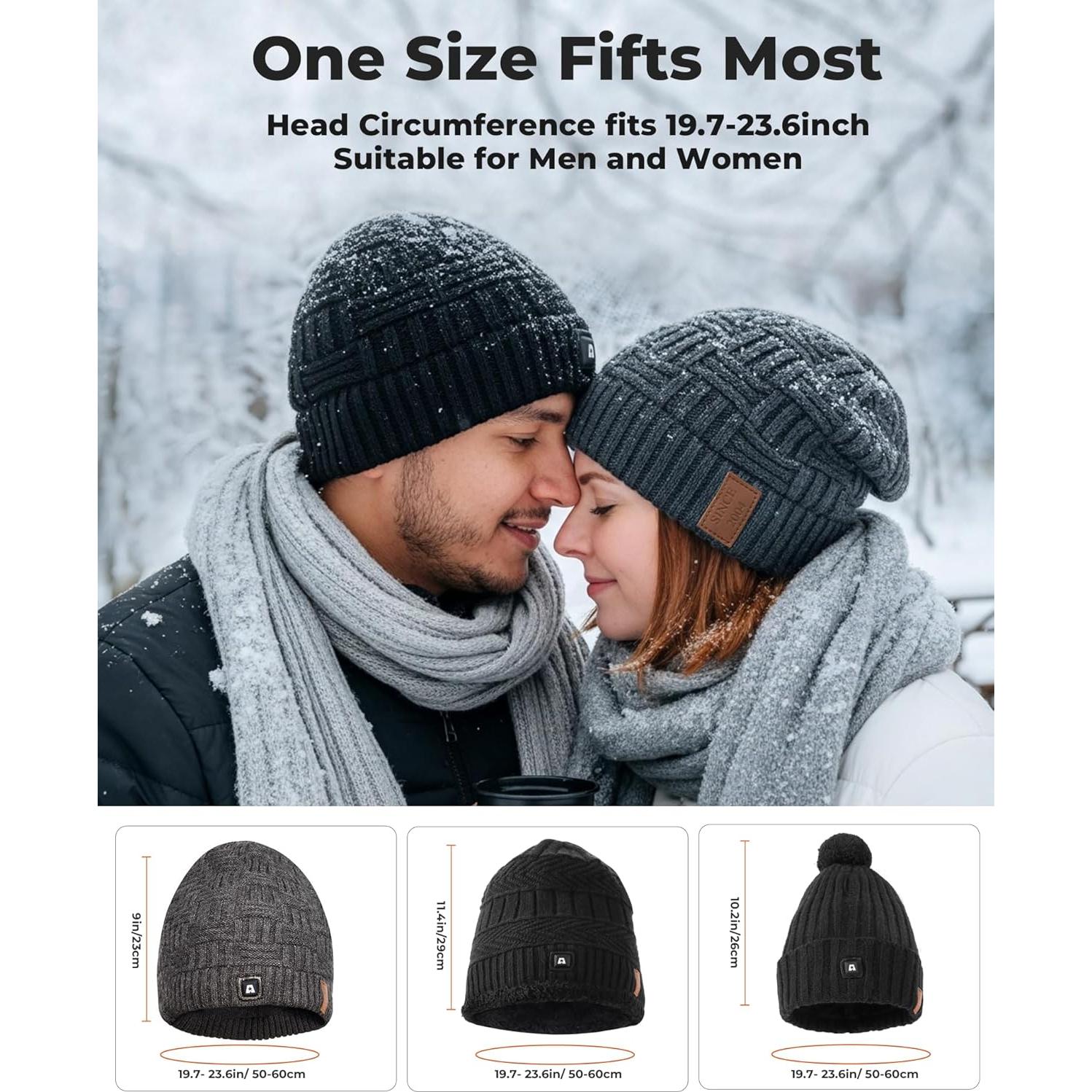 Gorro Térmico ARRIS Eléctrico con 3 Calentadores - Unisex