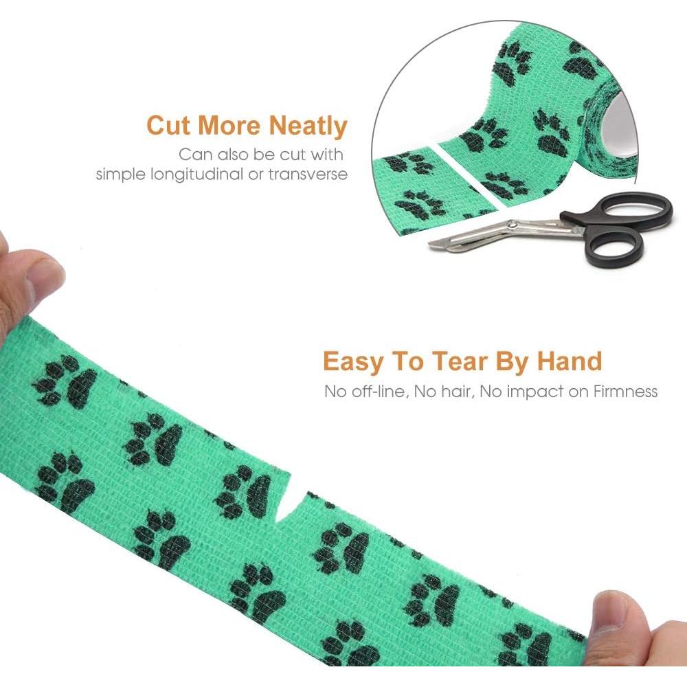 Vendaje Cohesivo Autoadhesivo AUPCON 5.08 cm para Mascotas