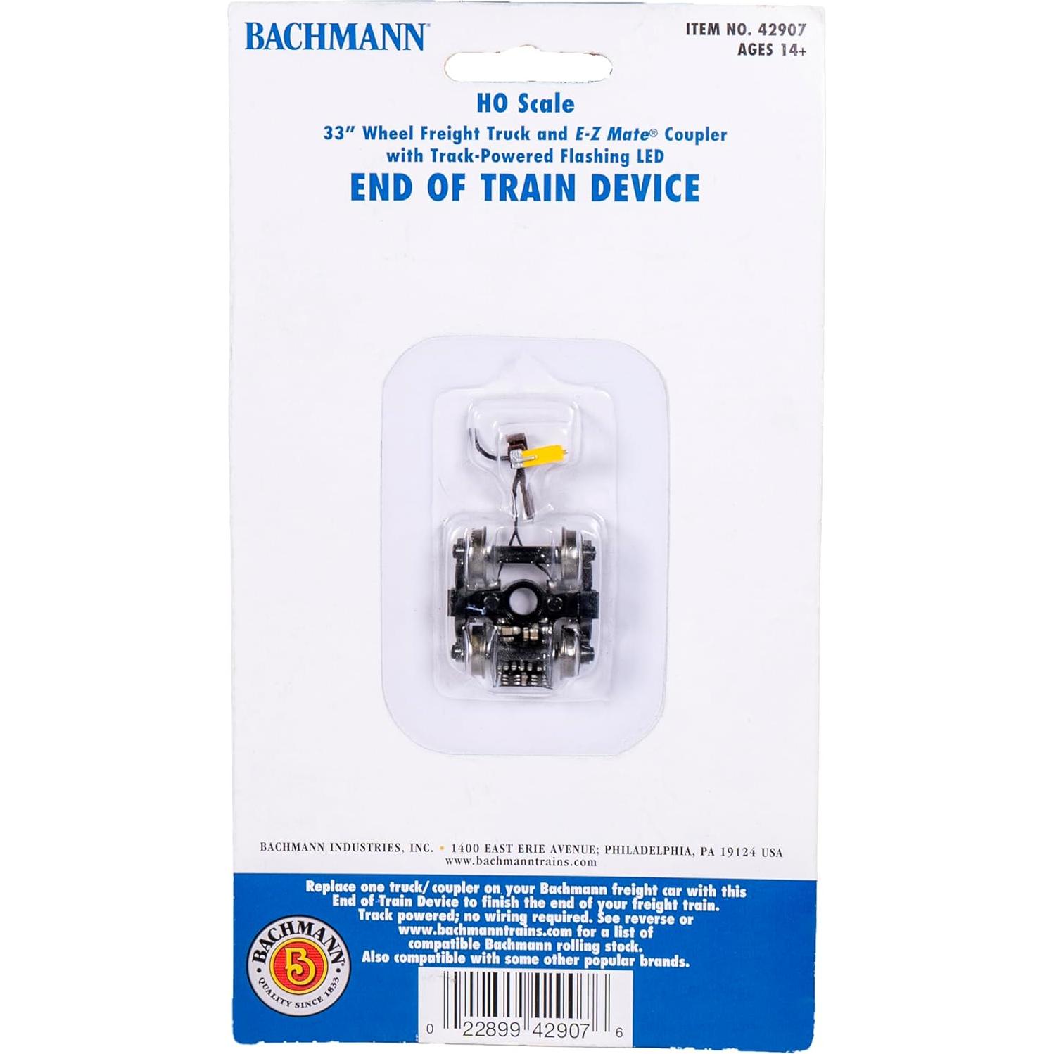 Dispositivo Fin de Tren Bachmann LED Intermitente Escala HO