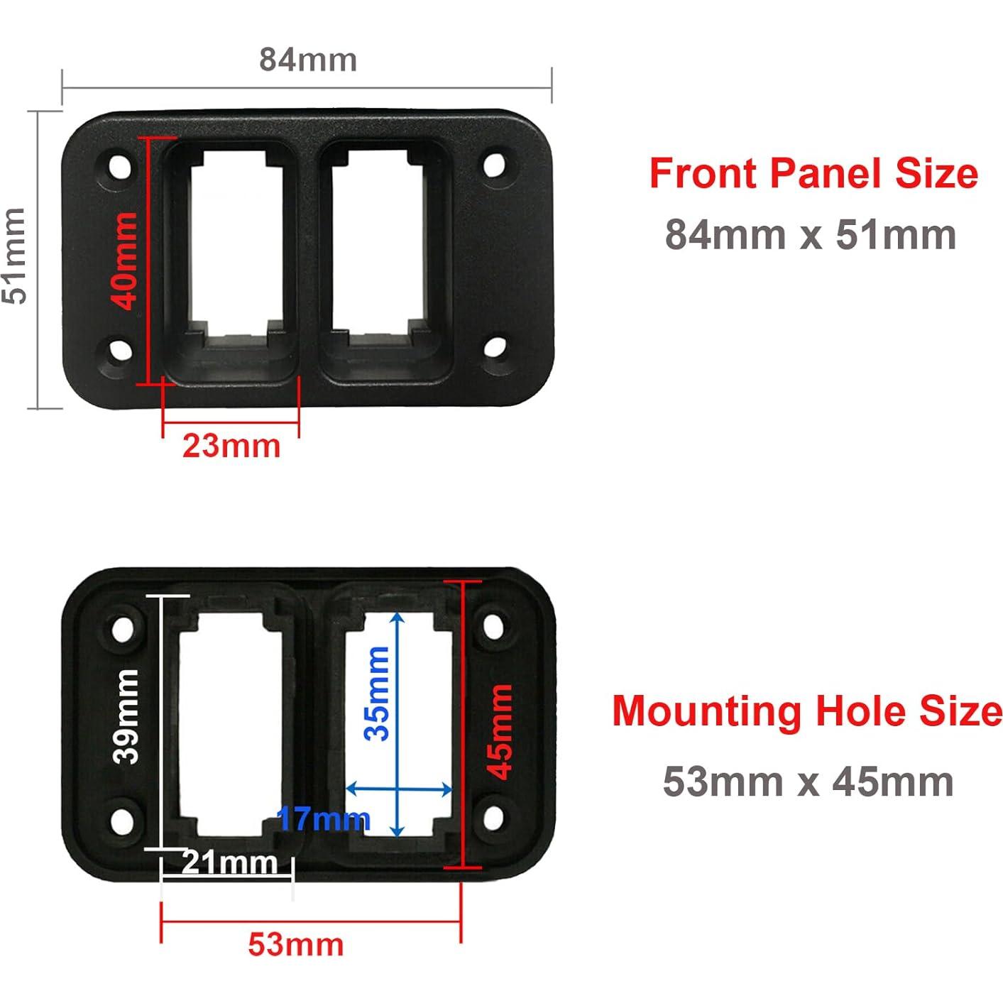 Carcasa de Interruptor 2 Vías BACAUTOPARTS para Toyota