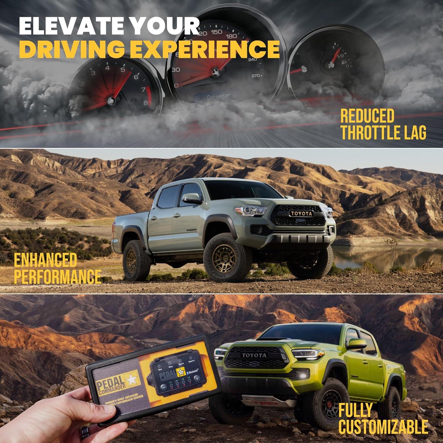 Pedal Commander Toyota Tacoma 2005-2023 - Controlador Acelerador