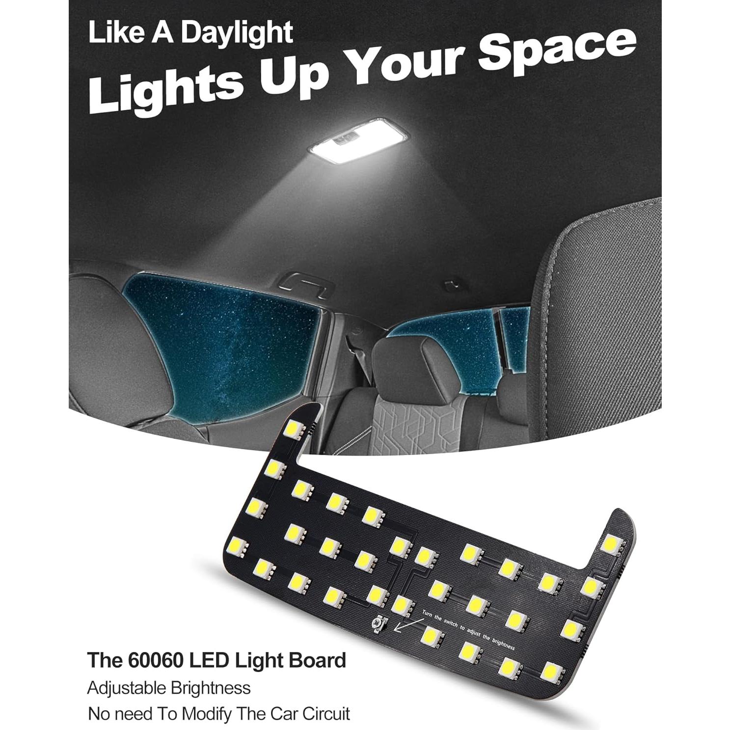 Luz LED Interior Toyota ZEN HON 6000K Ajustable 840 Lúmenes