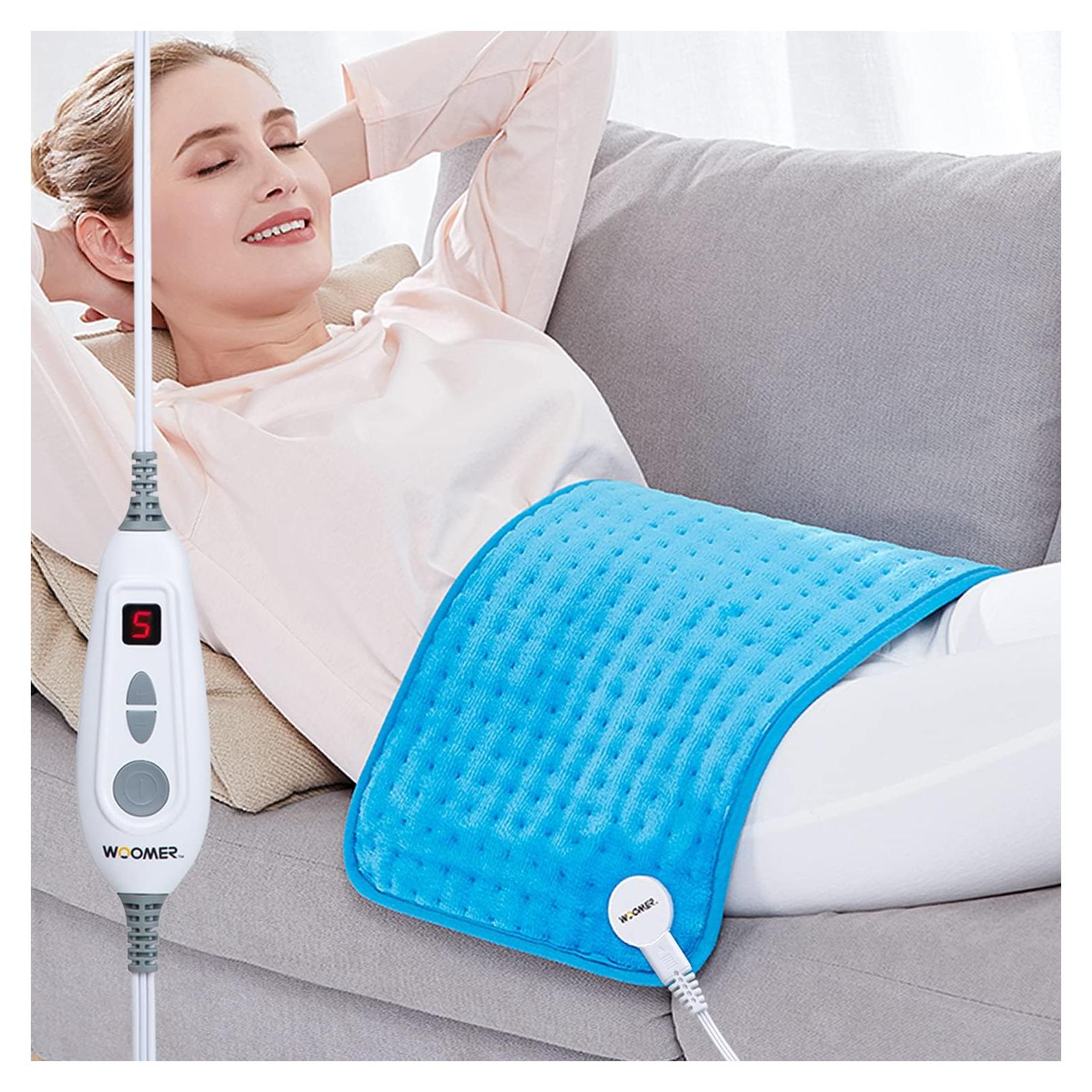 Almohadilla Térmica Eléctrica WOOMER 30x60cm Alivio Dolor