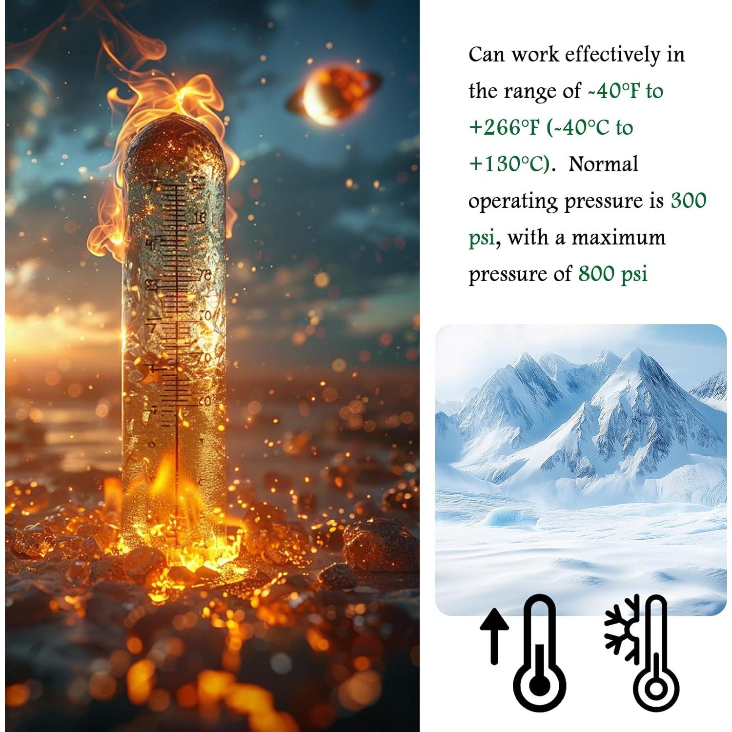 Kit Manguera de Combustible 5/16" YGDMD 3m 300PSI