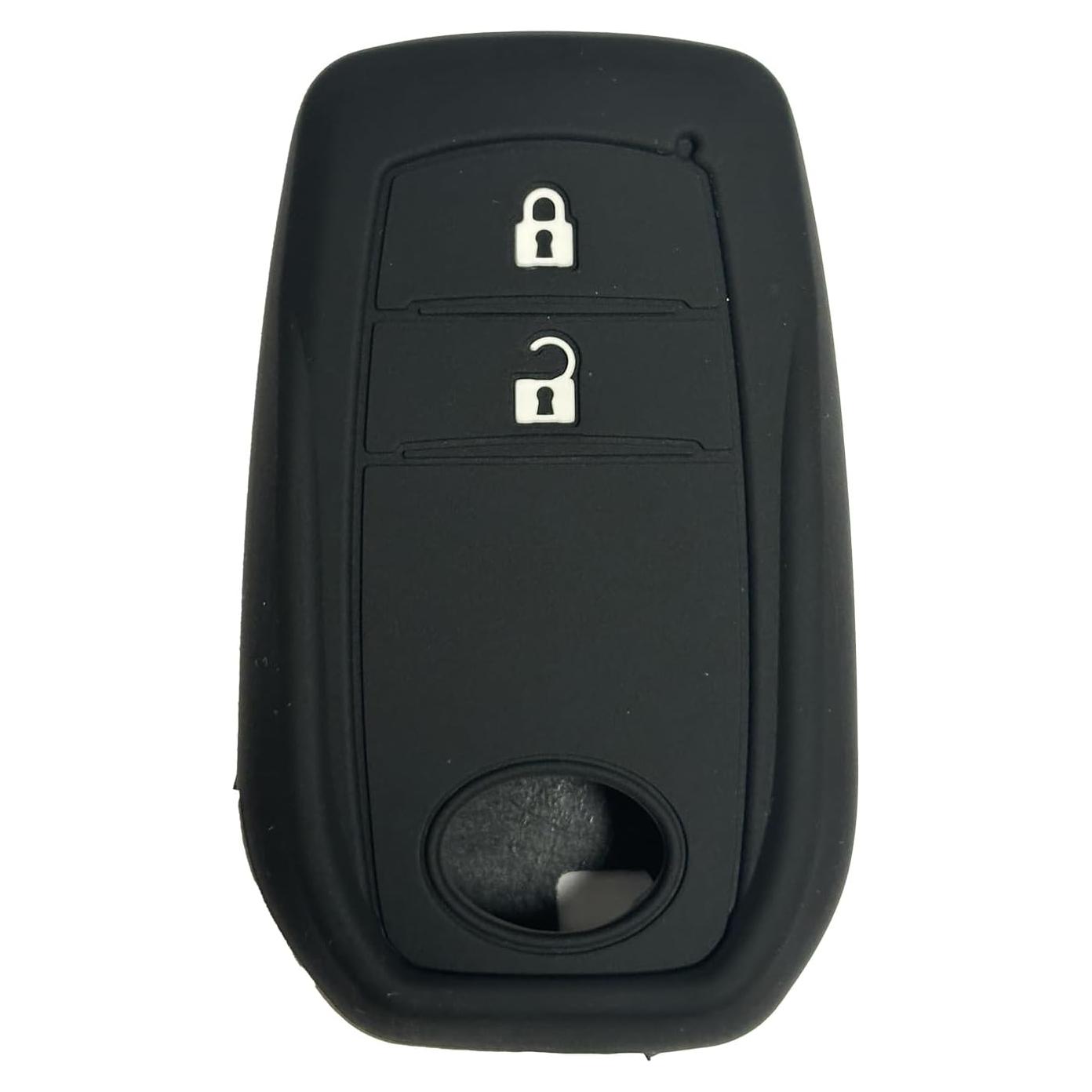 Funda de Llave de Silicona HSDYES para Toyota Hilux Yaris 2 Botones