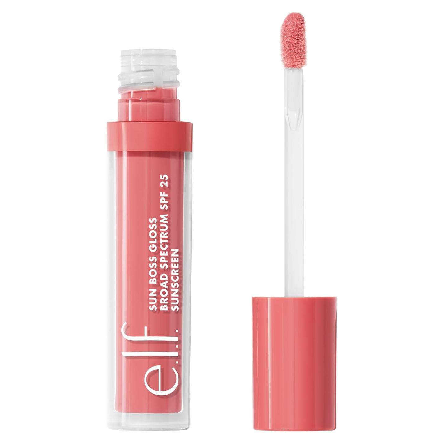 Brillo Labial e.l.f. Solar Gloss SPF 25 - Hidratante y Vegano