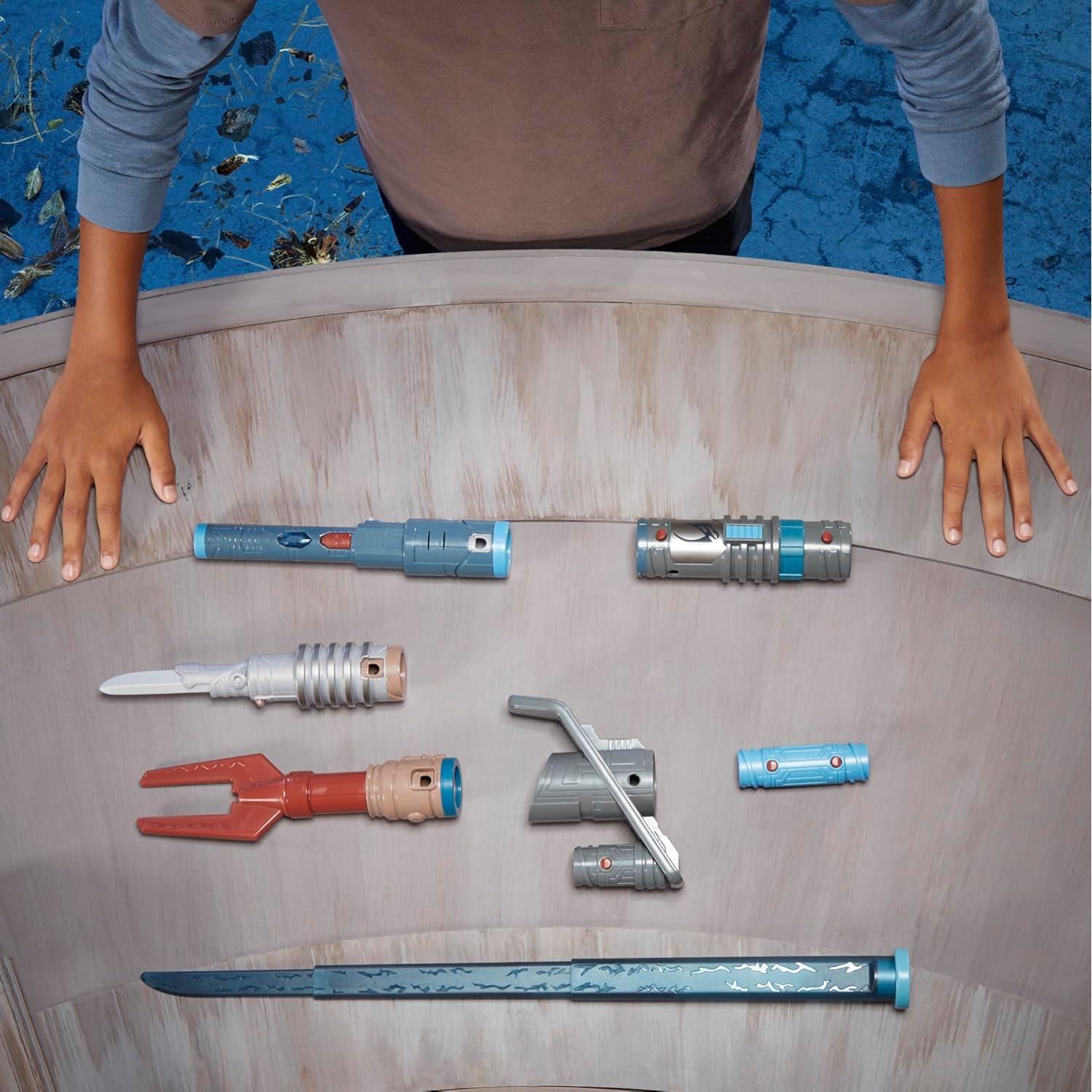 Set Maestro Mandaloriano Star Wars Hasbro - Sable de Luz 7 Piezas