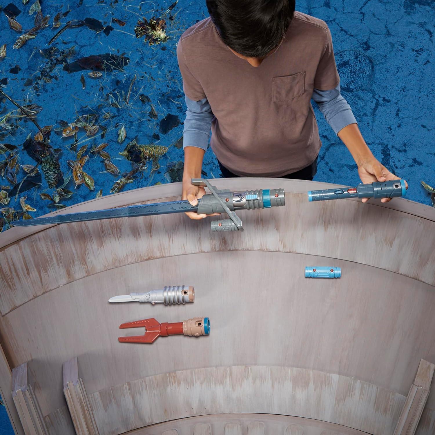 Set Maestro Mandaloriano Star Wars Hasbro - Sable de Luz 7 Piezas