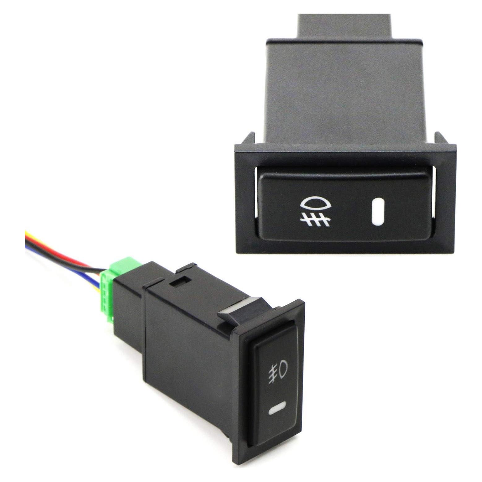 Interruptor Botón 4 Polos 12V iJDMTOY para Toyota