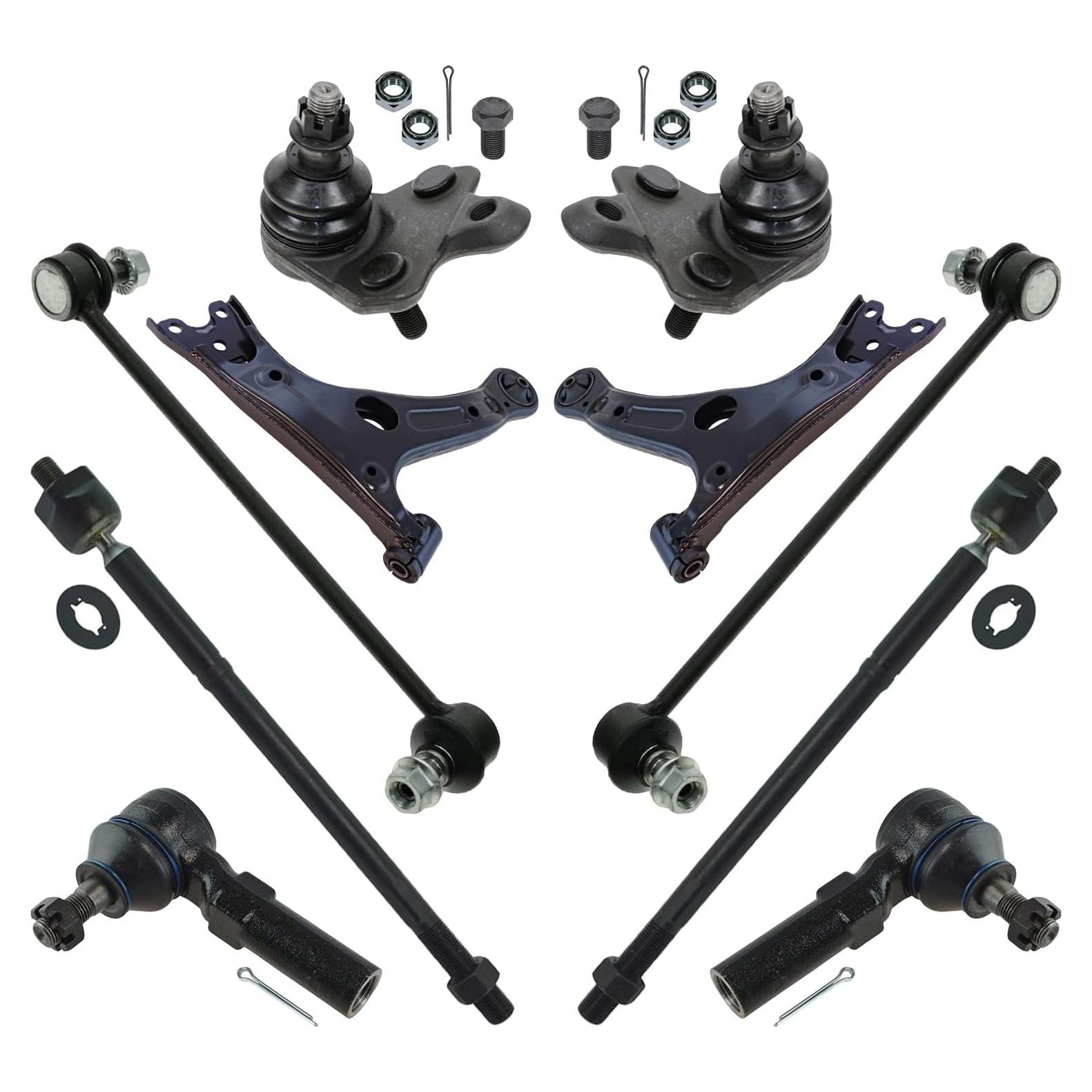 Kit de Dirección y Suspensión TRQ 10 Piezas Toyota Corolla 2014-2019