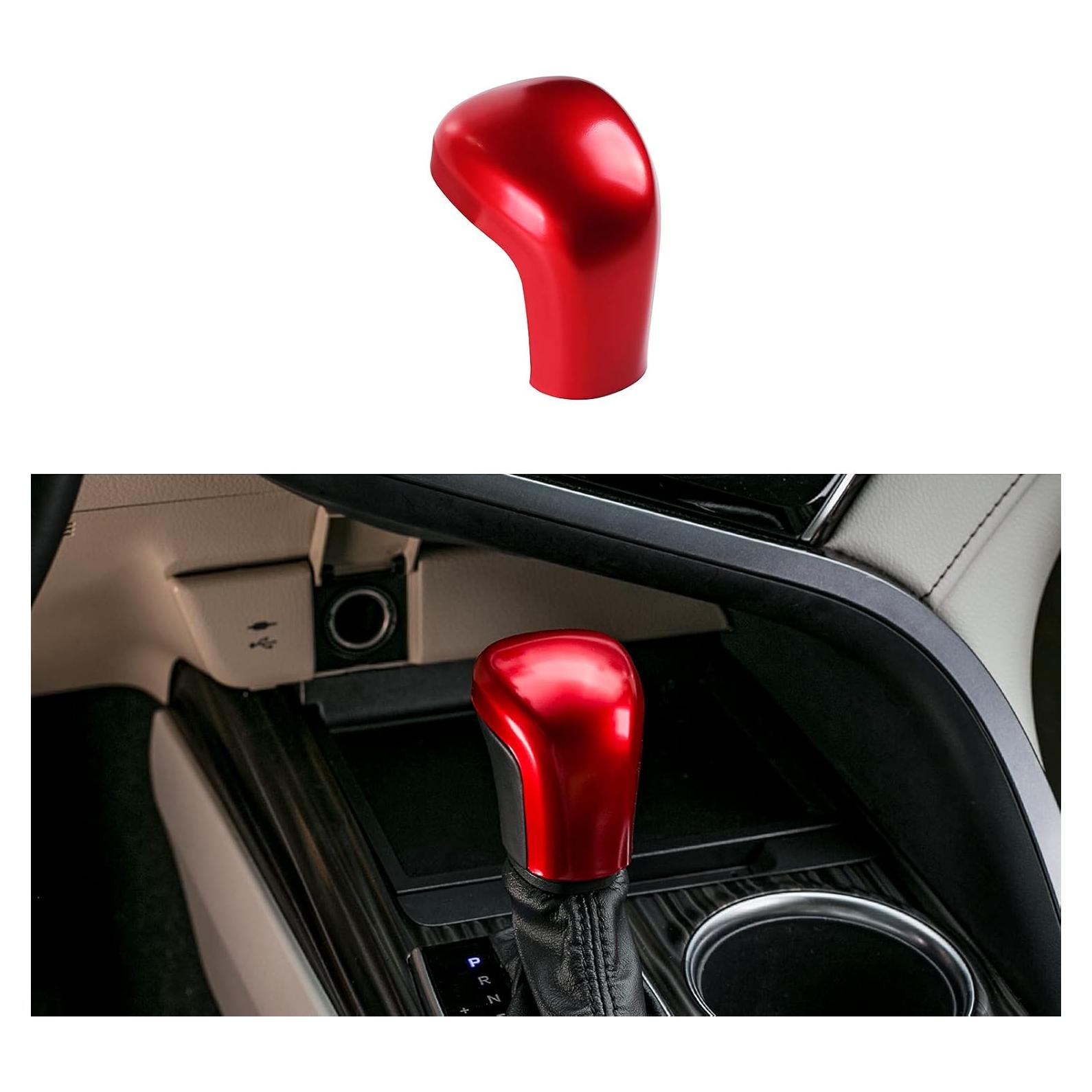 Cubierta de Perilla de Cambio CKE para Toyota Camry y Corolla - Rojo