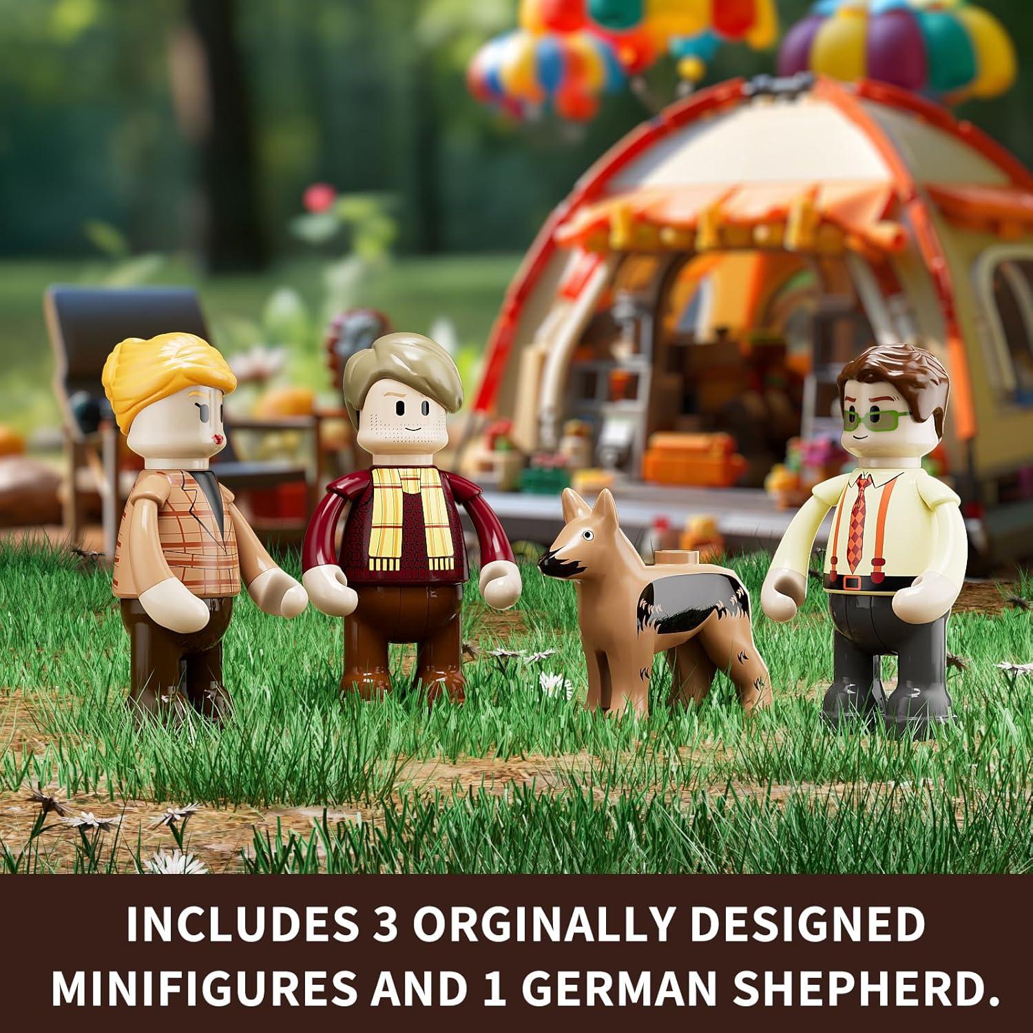 Conjunto de Bloques de Construcción Campamento Lookout Funwhole 1426 Pzs