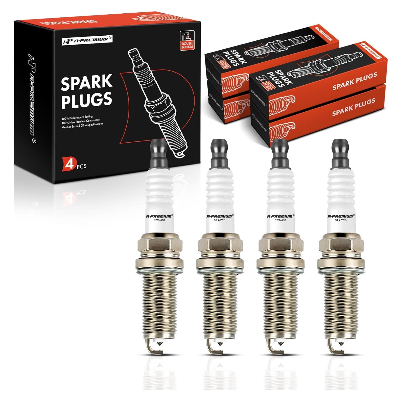 Bujías Doble Iridio A-Premium para Toyota y Lexus - Paquete de 4