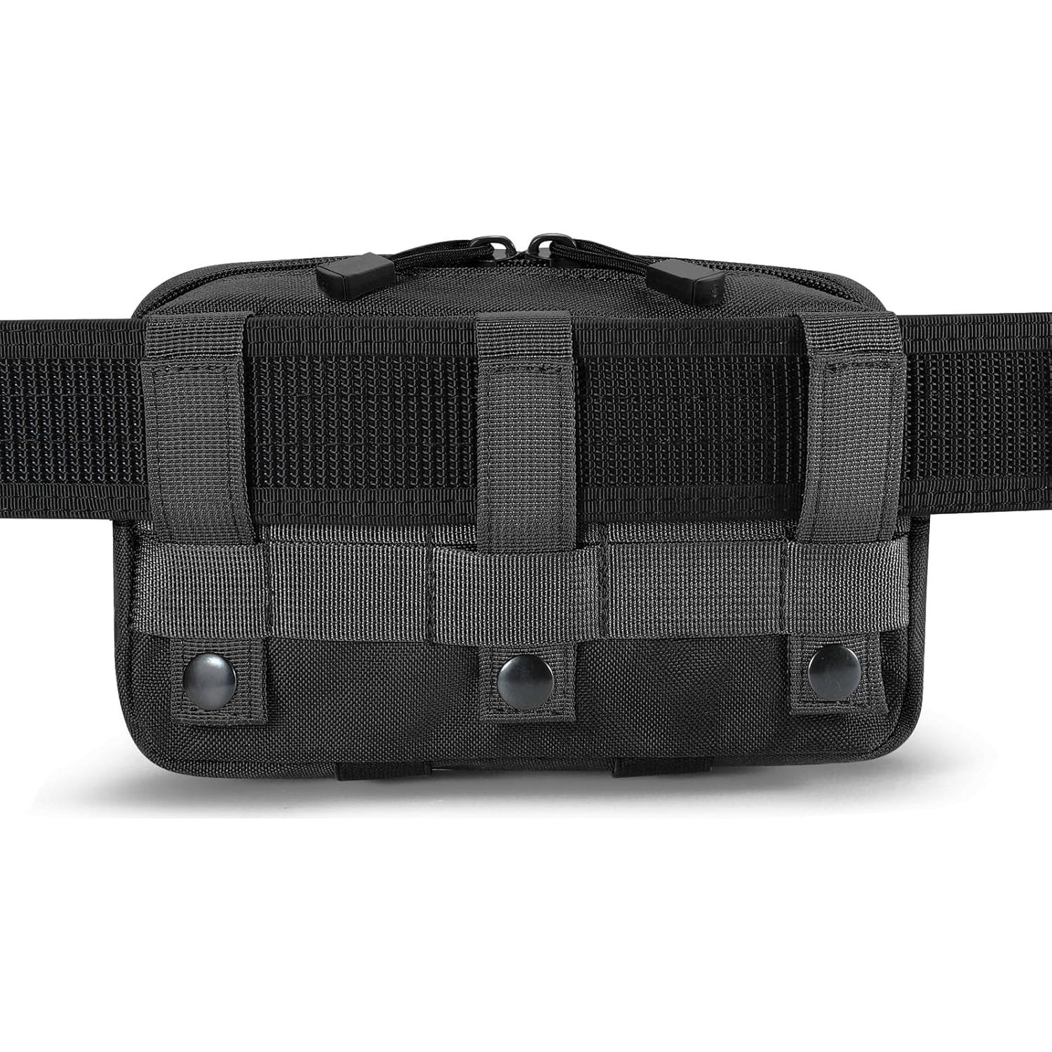 Bolsa Táctica Molle FRTKK TYX-166-214 Negra 22.1x13.5 cm