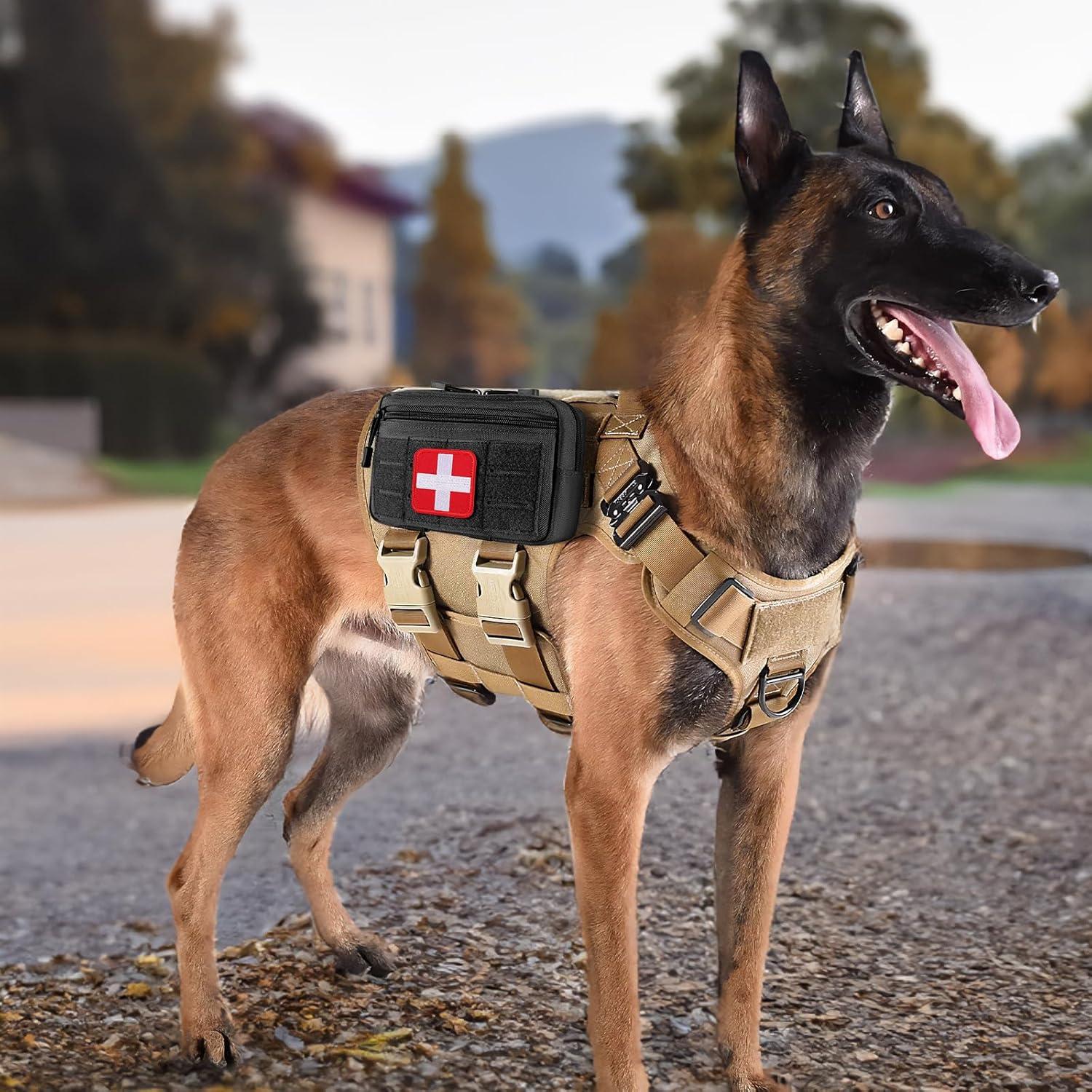 Bolsa Táctica Molle FRTKK TYX-166-214 Negra 22.1x13.5 cm