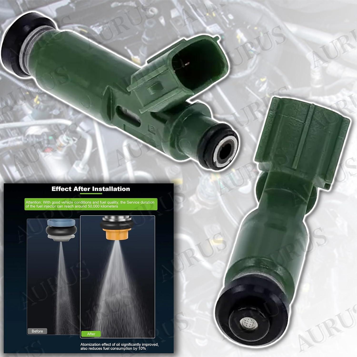 Juego de 4 Inyectores de Combustible AURUS 23250-0D040