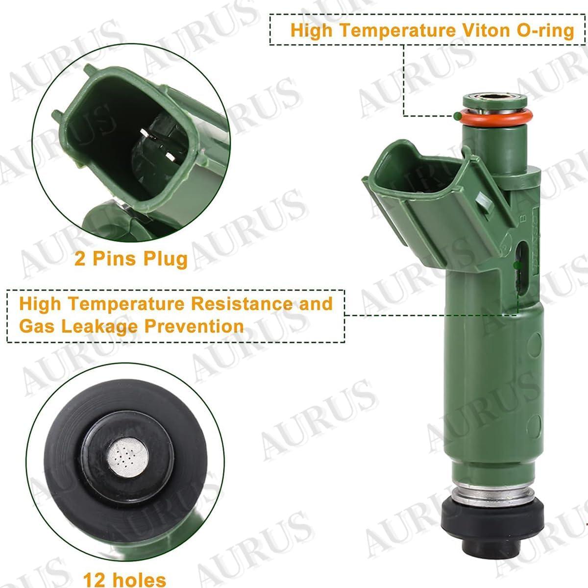 Juego de 4 Inyectores de Combustible AURUS 23250-0D040